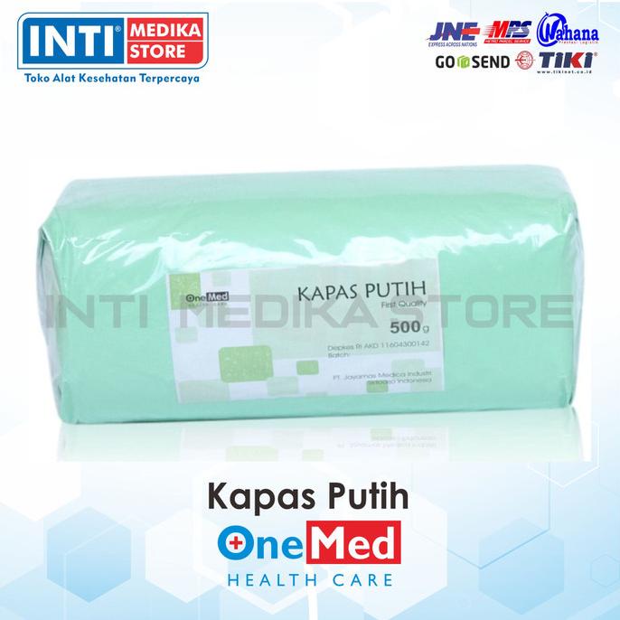 Jual Onemed Kapas Putih Gr Pembalut Luka P K Termurah Shopee