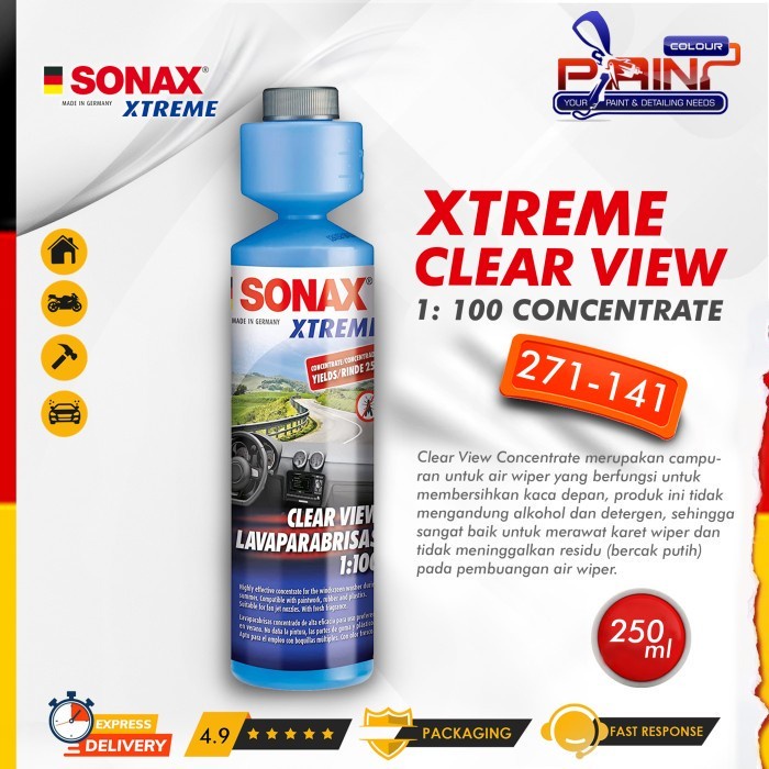 SONAX Xtreme Clear View Concentrate 1:100 271-141 Air Wiper 250ml