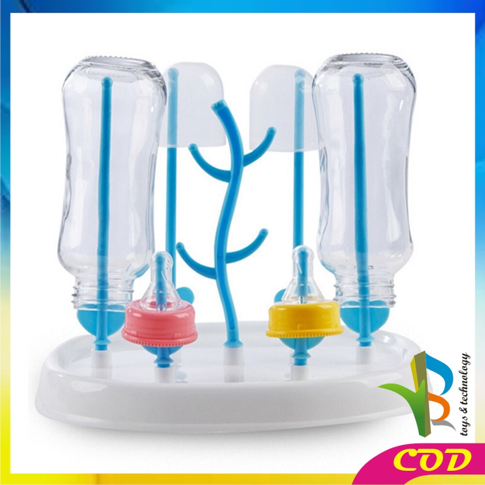 RB-C52 Rak Botol Susu Bayi / Baby Bottle Drying Rack / Rak Pengering Botol Dot Perlengkapan Bayi