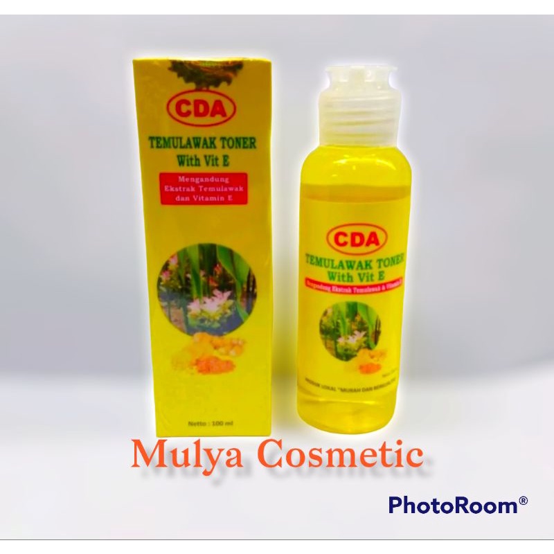 (CDA) TONER TEMULAWAK BPOM 100 ML