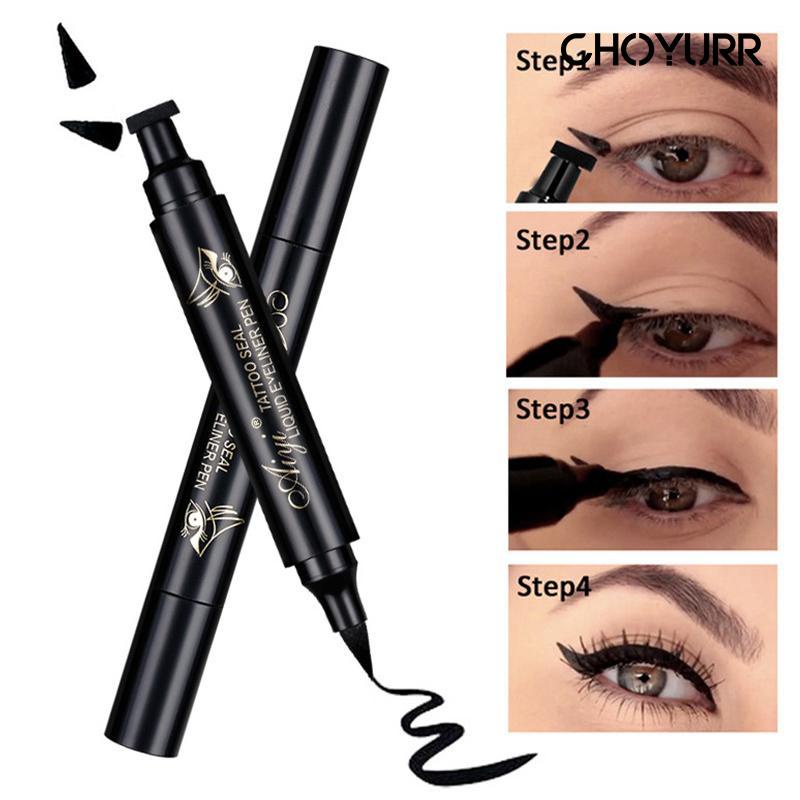 【COD】MAGIC 2 in 1 Eyeliner Stampel Eyeliner Stamp Eyeliner &amp; Eye Wing Stamp Eyeliner Stamps Cat Eye Eyeliner -CH