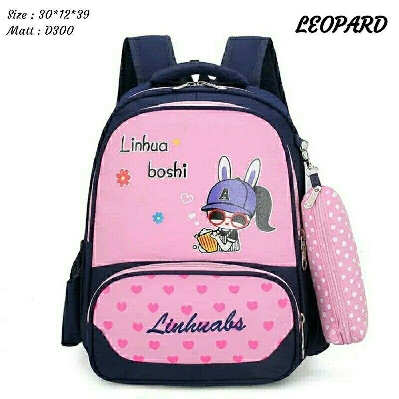 &quot;aurabagss&quot; - Beli 1 Dapat 2 Tas Anak Set 2 in 1 Tas Ransel Sekolah Anak SD SMP Motif &quot;BEAR&quot; #FREE DOMPET PENCIL# Backpack Fashion Anak Unisex Ala aurabagss Murah....