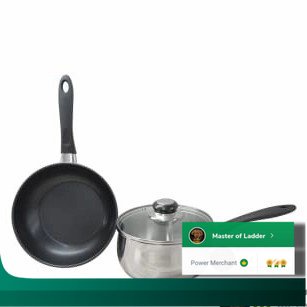 SP Cooking Color Set 2 Pcs Bounty Panci & Wajan