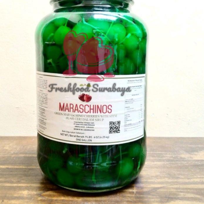 

6.6 Product HOT Cherry tangkai merah per 5pcs