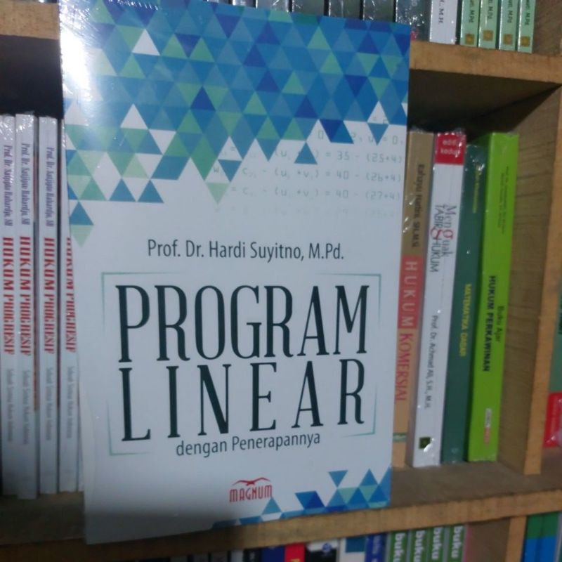 

Buku Program Linear dengan Penerapannya