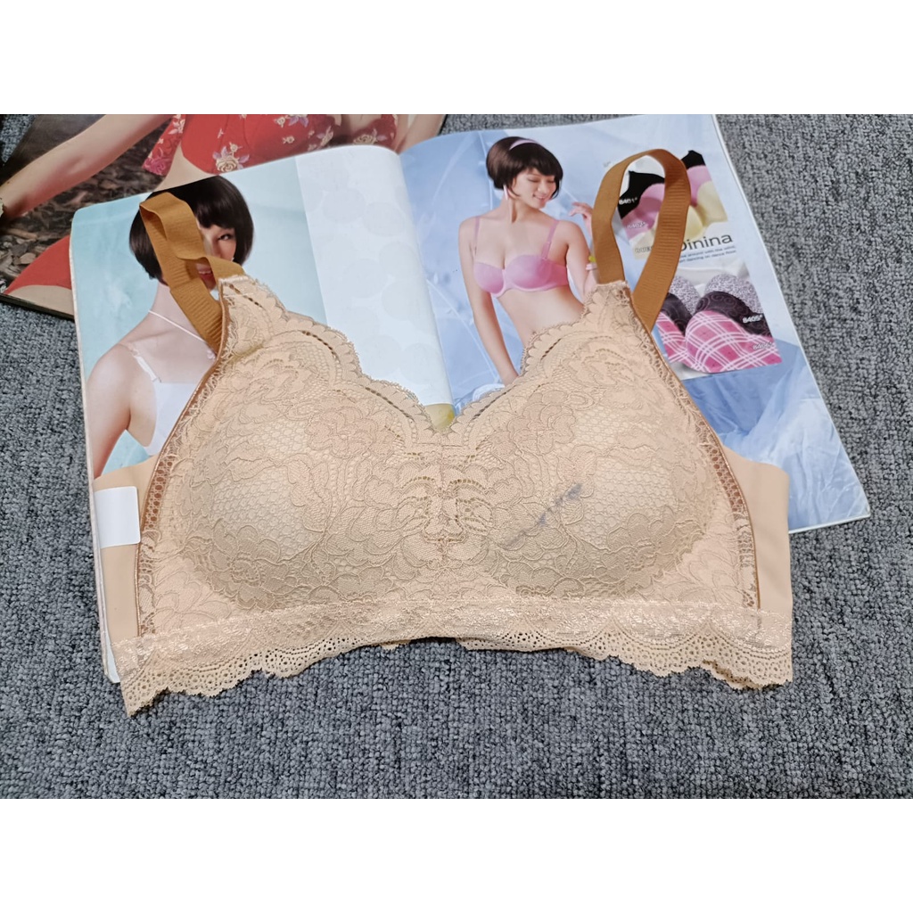 BRA / BH WANITA 01 ( S-2XL )TIDAK ADA KAWAT BUSA TIPIS
