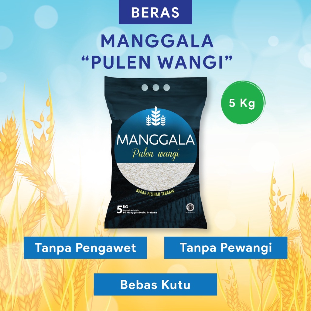 

BERAS PANDAN PULEN WANGI MANGGALA 5 Kg