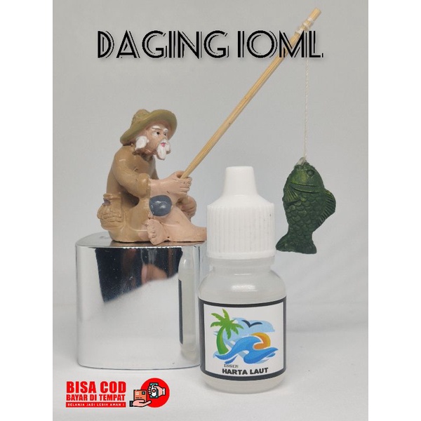 ESSEN DAGING 10ml (Harta Laut) ESSEN GACOR / ESEN JITU / ESSEN GALAK / ESSEN JUARA / ESSEN IKAN MAS 