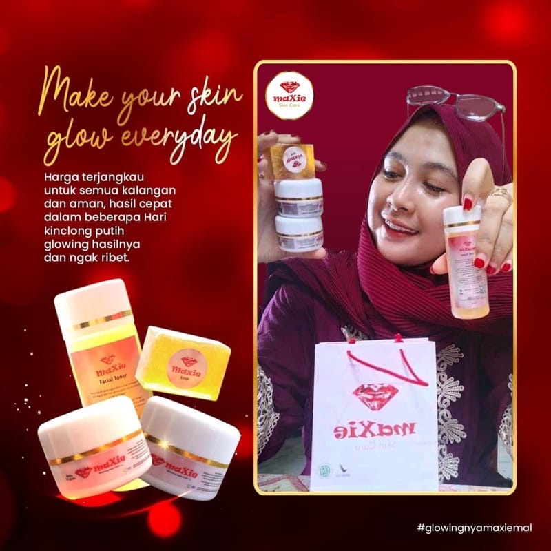 Maxie Skincare KEMASAN BARU SABUN BOTOL