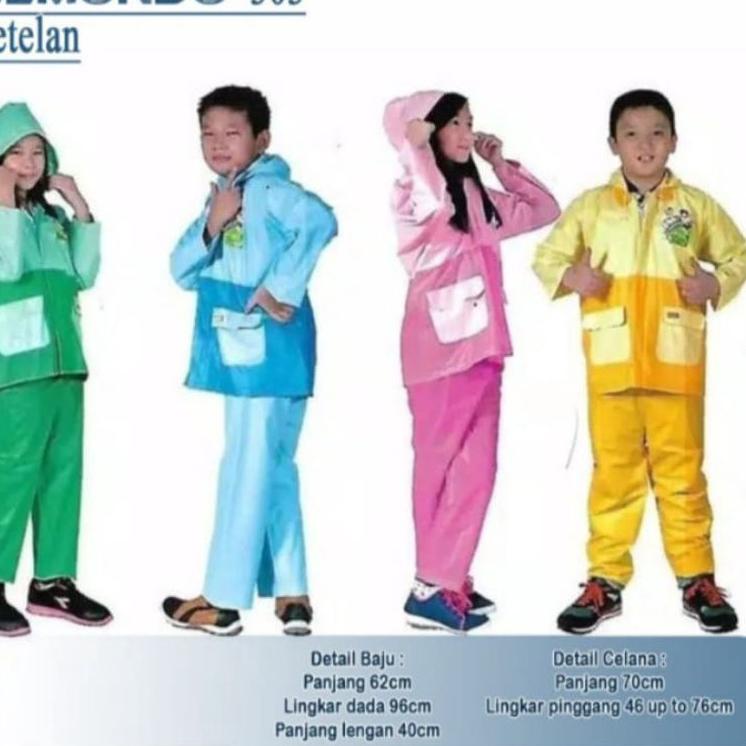 ☻☻► Jas Hujan Elmondo/Jas Hujan Anak Elmondo/Jas Hujan Anak Elmondo FootBall Club/Jas Hujan Termurah