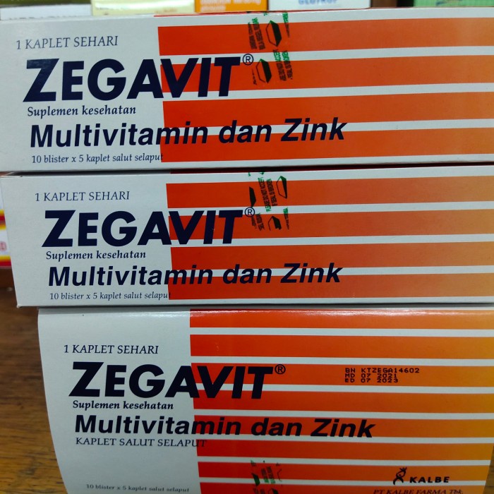 zegavit multivitamin zink