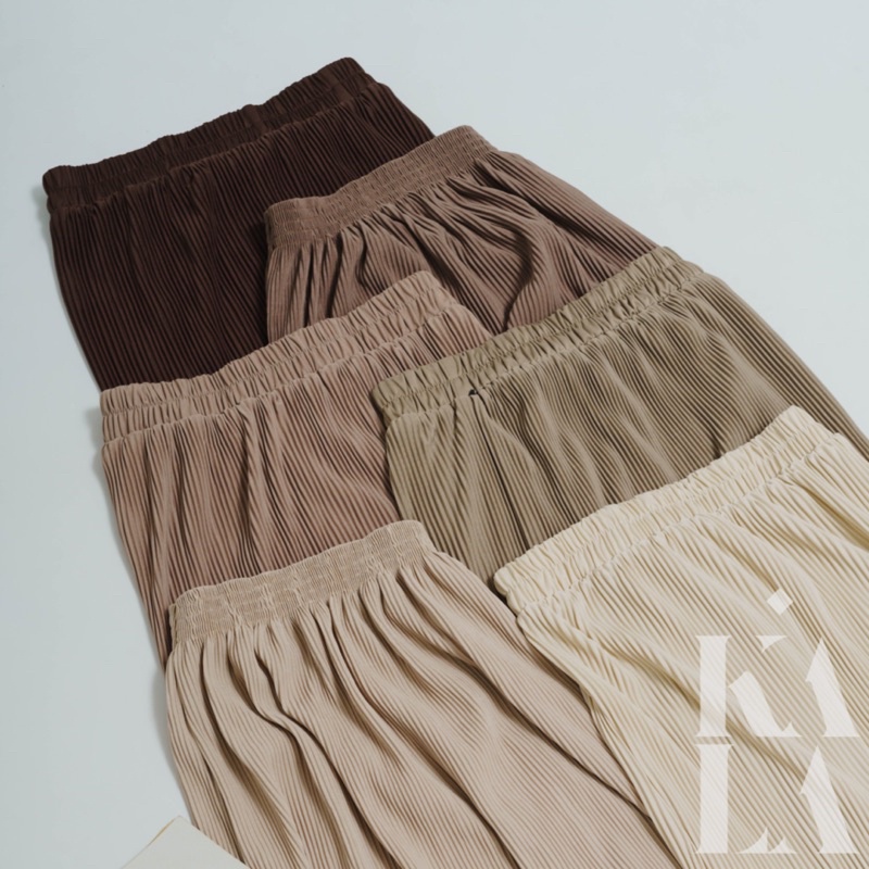 Slim Skirt Rok Plisket Span Premium by Kalaattire