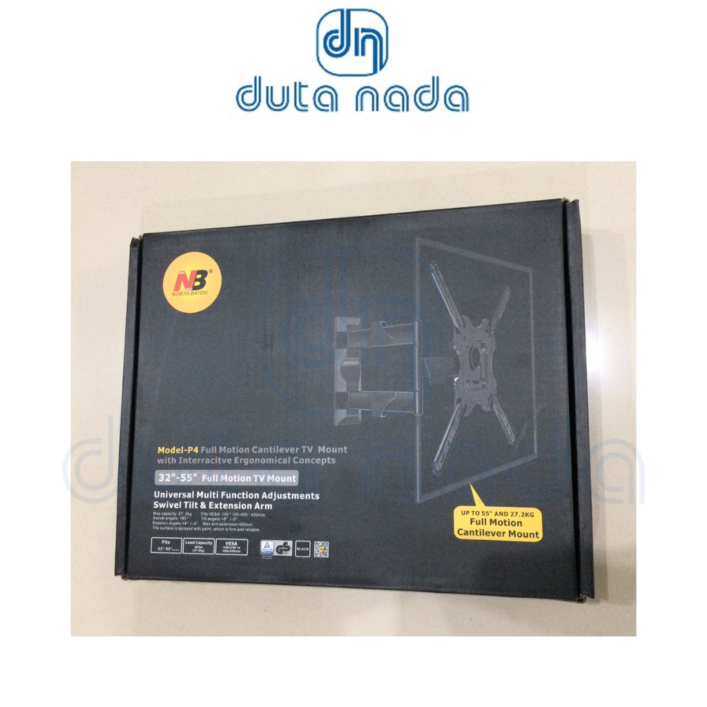 BRACKET TV NORTH BAYOU NB-P4