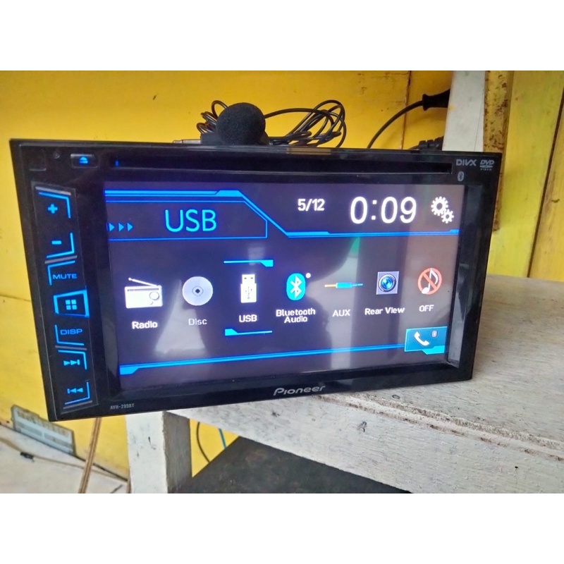 DOUBLEDIN PIONEER avh-295bt SUDAH BLUETOOTH
