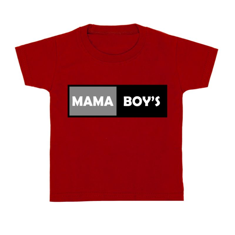 baju Kaos anak keren Mamaboys 1-12TH cowok premium viral