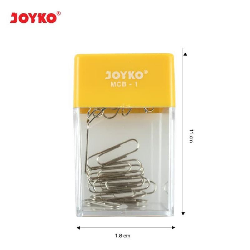 

MAGNETIC CLIP BOX JOYKO MCB-1 | TEMPAT KLIP DENGAN MAGNET