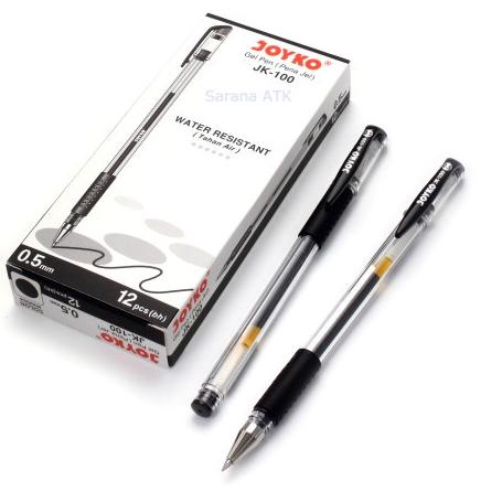 

Kirim Sekarang PULPEN Pen Gel JOYKO JK-100 Pulpen JK-100NT HITAM isi 12 pcs - JK-100NT+