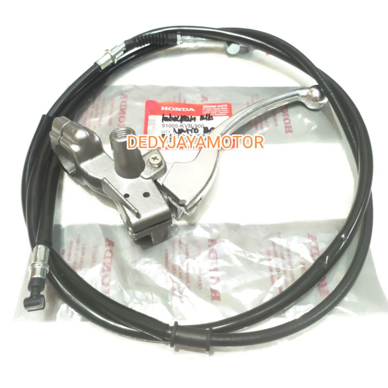 Kabel Rem Belakang Beat Karbu Sepaket + Dudukan spion kiri + Handle rem kiri + baut handle Beat Karbu,  Beat fi 2013-2014 vario 110 karbu Vario 110 Cbs