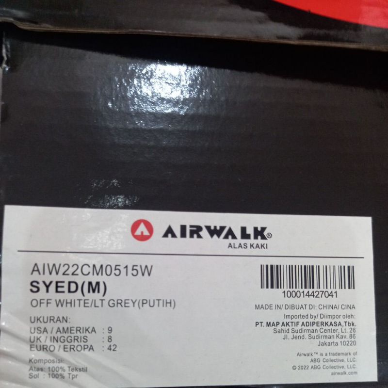 Sepatu Airwalk Syed (M)