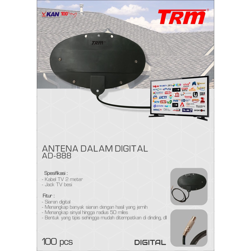 Antena Digital Flash / Indoor Antena S 019 D