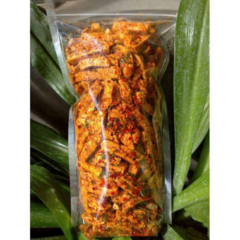 

Cemilan baso/basreng daun jeruk/Basreng Homemade khas daun jeruk isi 60gr