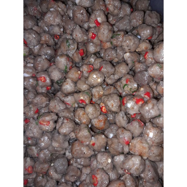 

baso aci tulang rangu sapi xtra cabe rawit gurih sangat pedas isi baso aja 12 butir tidak pakai bumbu toping dll harga riseller