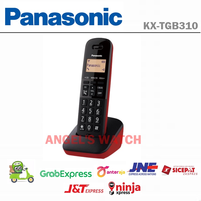 TELEPON WIRELESS PANASONIC KX-TGB310 TGB310 TGB310 NEW