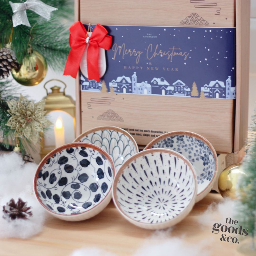 Hamper Christmas Bowl Set Christmas Hamper Natal dan Tahun Baru