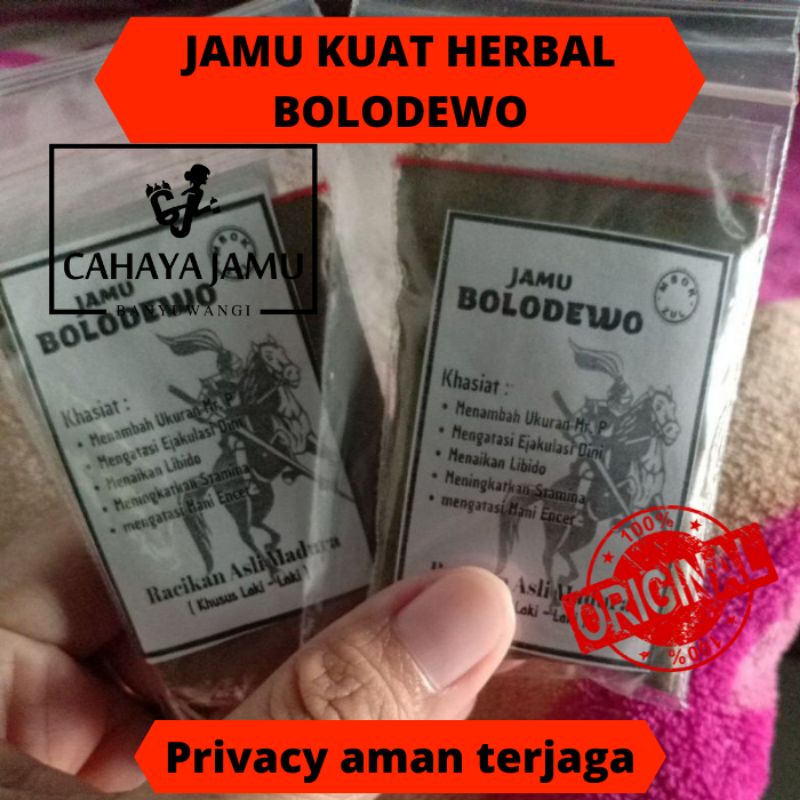 jamu kuat pria bolodewo tahan lama herbal madura