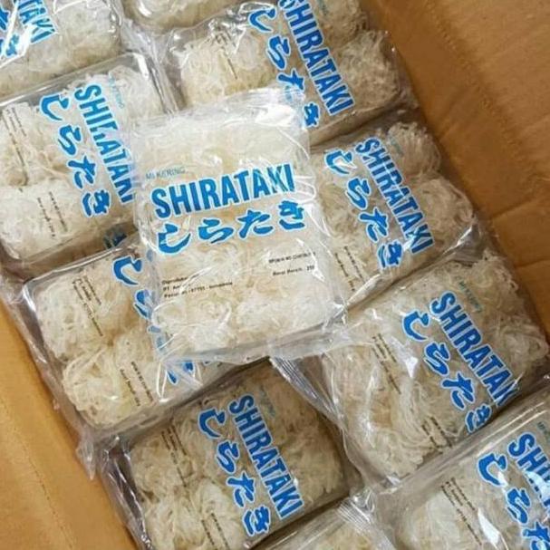 

[S-2-Y ☛] Mie shirataki kering /Dry shirataki 250gr-pasti dikirim