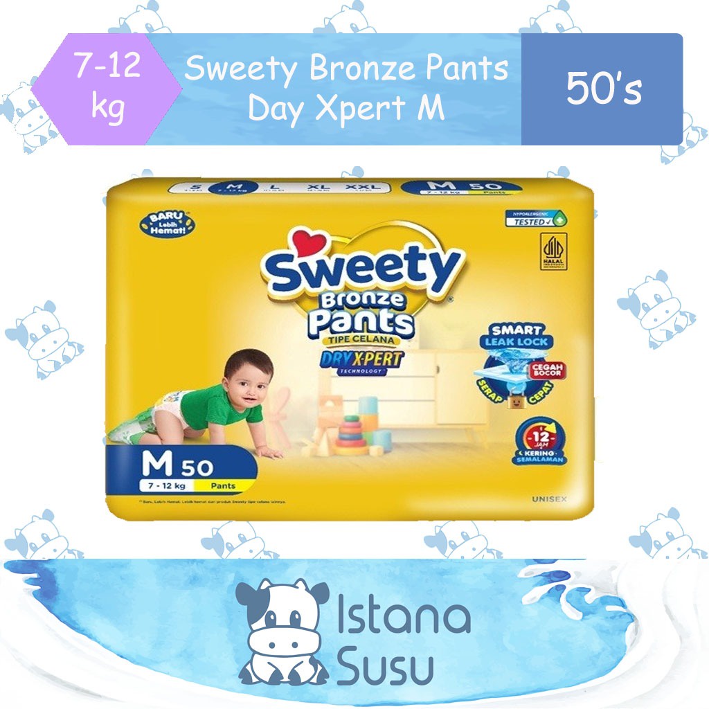 Sweety Bronze Dry X-Pert Pants Ukuran Besar