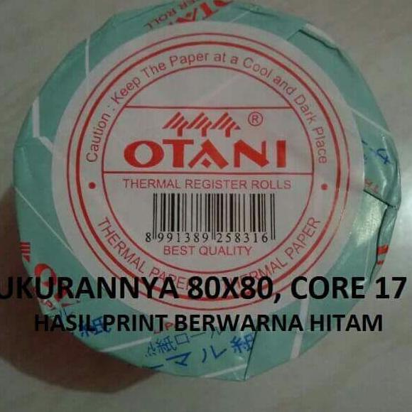 

THERMAL PAPER KERTAS STRUK OTANI 80X80-17