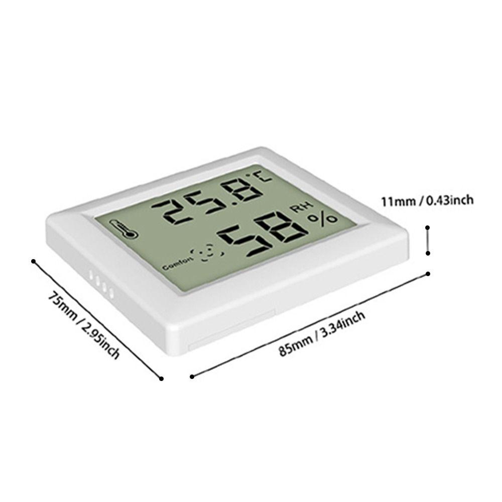 Top Digital Thermo-Hygrometer Thermo-Hygrometer Rumah Weather Station Indoor Sensor Suhu