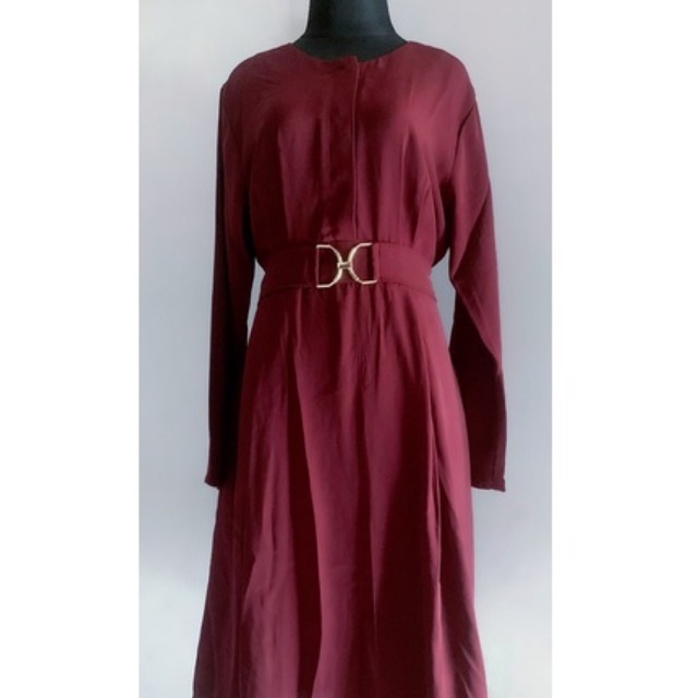 (Preloved) Tunik Modis | Burgundy