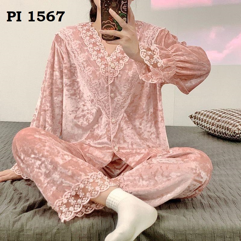 PIYAMA WANITA PP BLUDRU PI1567