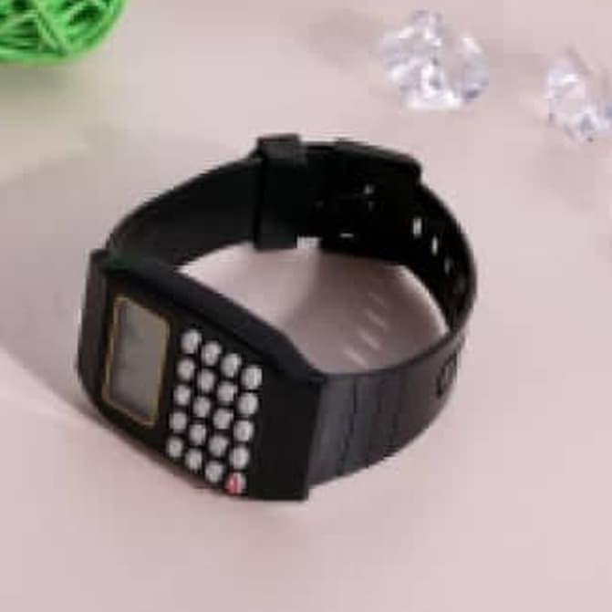 [E-M6M] ♥☞] Jam Tangan Kalkulator Multifungsi Layar LCD / Jam Tangan Anak-amanah