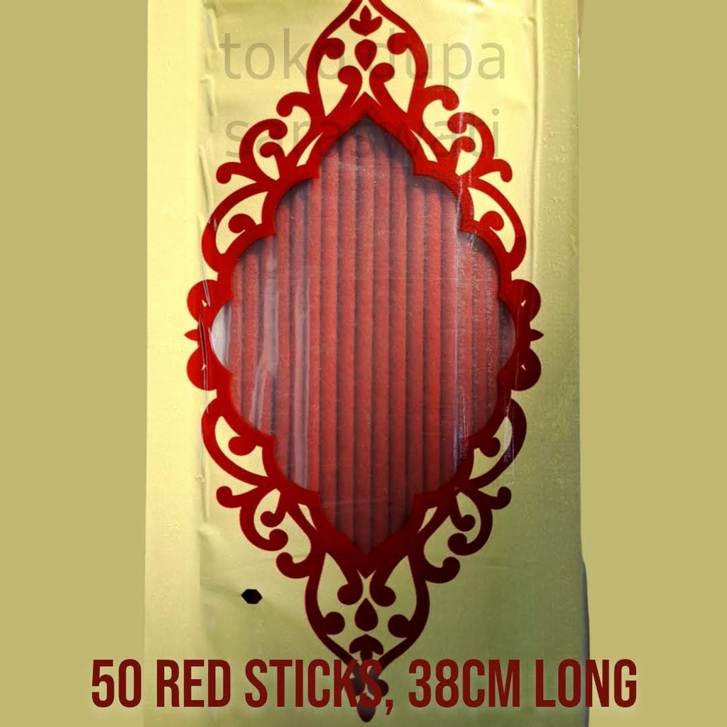 Hio Dupa Wangi Aromaterapi Laxmi Autum Touch Isi 50 Stik Merah Nyala 1.5 Jam Super Harum