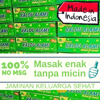 Kaldu jamur merang alami 90 gram non msg rasa SAPI,AYAM,JAMUR 1 KARTON