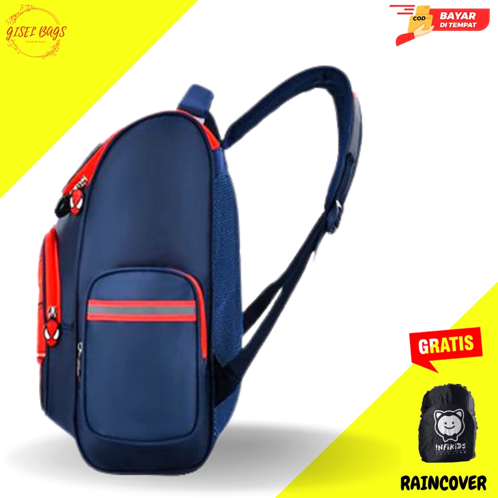 GSB TERMURAH Tas Ransel Anak Sekolah SD Laki Laki Timbul Ukuran Besar dan Luas IMPORT