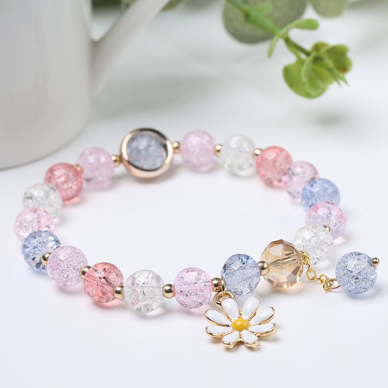 BTS-BC2552B TINO Gelang Rumbai Butterfly Kristal Korea Wanita Gadis Gelang Perhiasan Aksesoris/Gelang Wanita Kupu-kupu