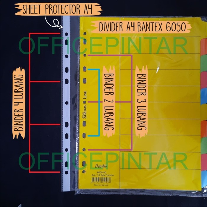 

[OFFICE] BANTEX 2040 A4 SHEET PROTECTOR