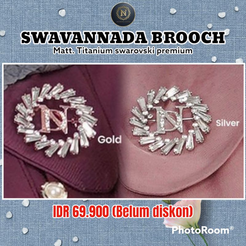 SWAVANNADA BROOCH by Nadheera Luxury