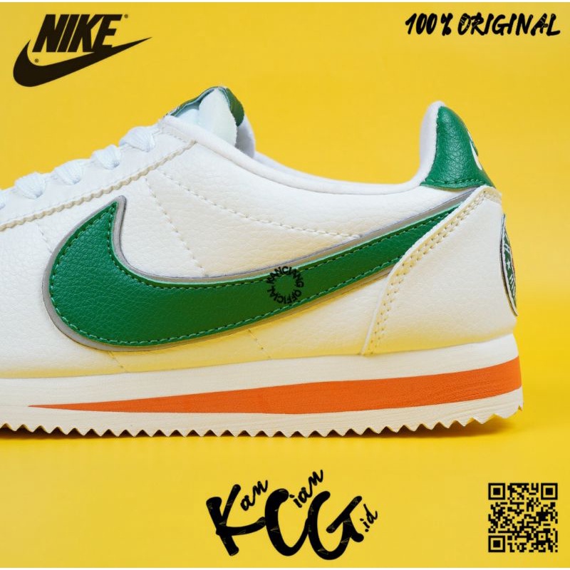 Sneakers Original Made In Indonesia 100% Cortez Classic Stranger Think Hawkins Original Bnib