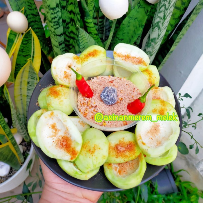 

Mangga Muda Belah Telor + Bumbu Rujak Asamboi Tx0451