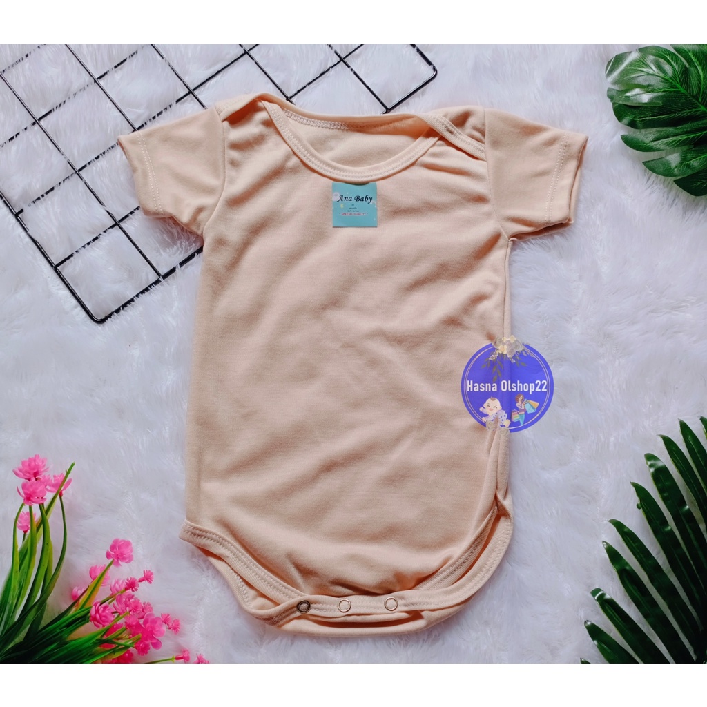 Jumper Bayi Polos / Baju Bayi Jumper Bodysuits / Jumsuit Baby Newborn