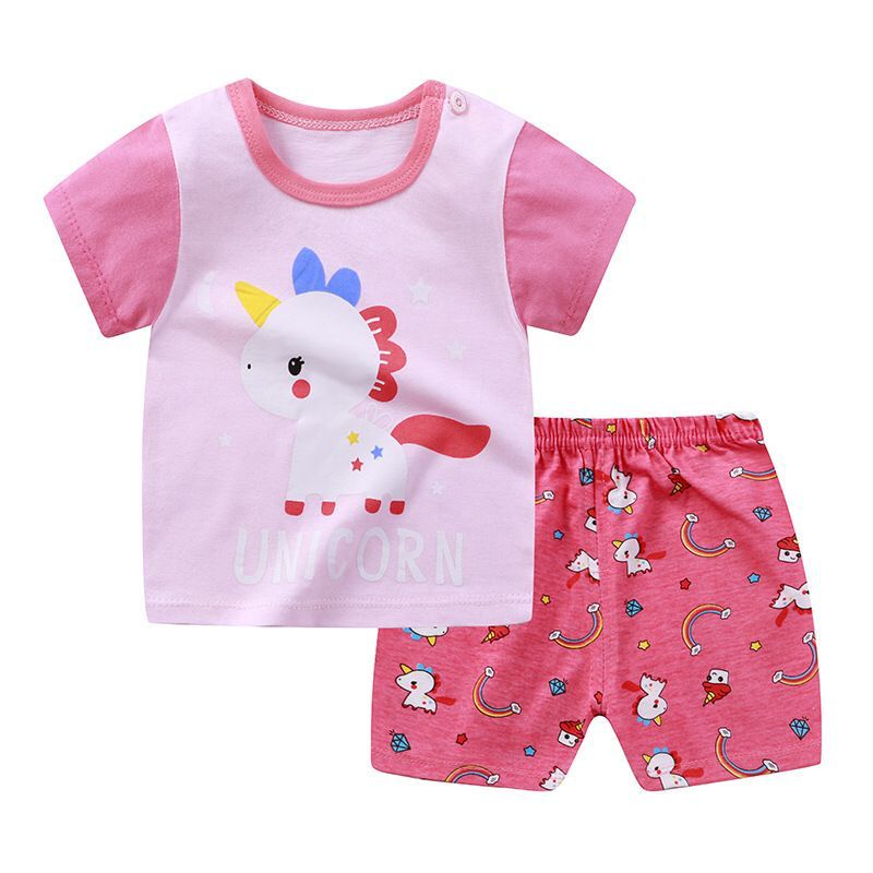 SHOEGALLERY TG1115 Baju Set Anak Karakter Lucu Piayama Import Anak