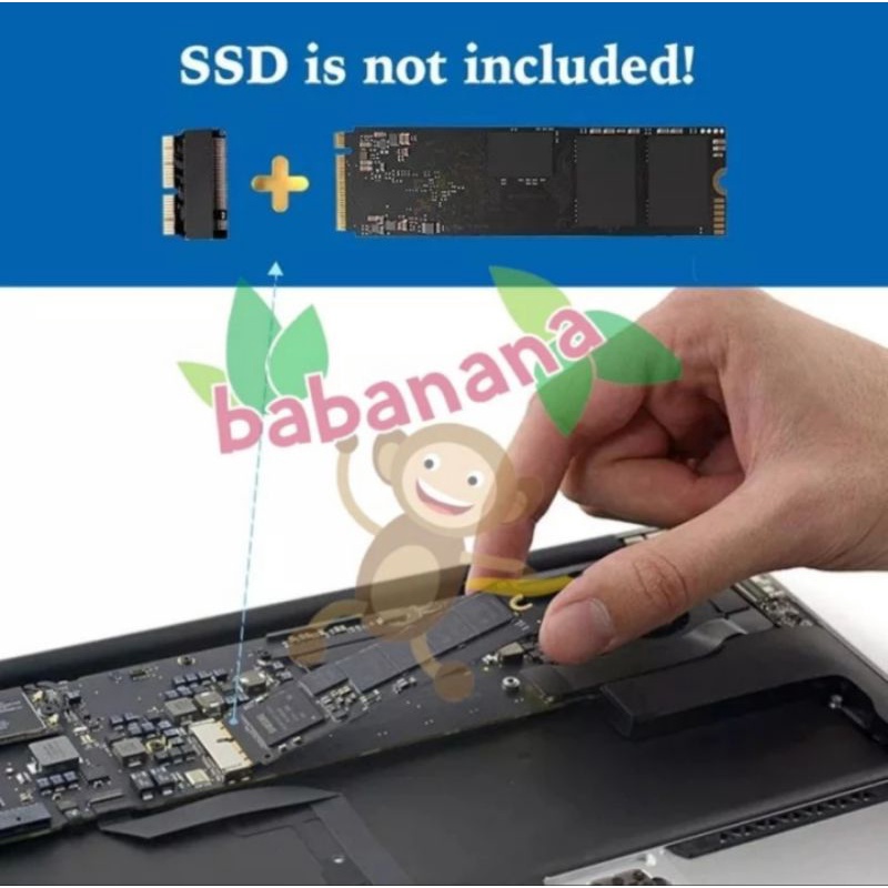 Adapter ssd for mac book 2013 2014 2015 2016 nvme converter ngff card