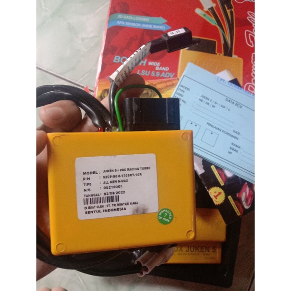 ECU BRT JUKEN 5+ PRO RACING TURBO + Tbox (All nmax new non abs & all aerox new) bekas-bekas seperti 