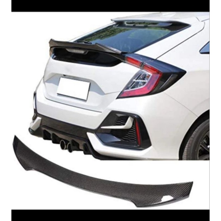 spoiler civic turbo hatchback / FC carbon fiber carbon kevlar carbon forged