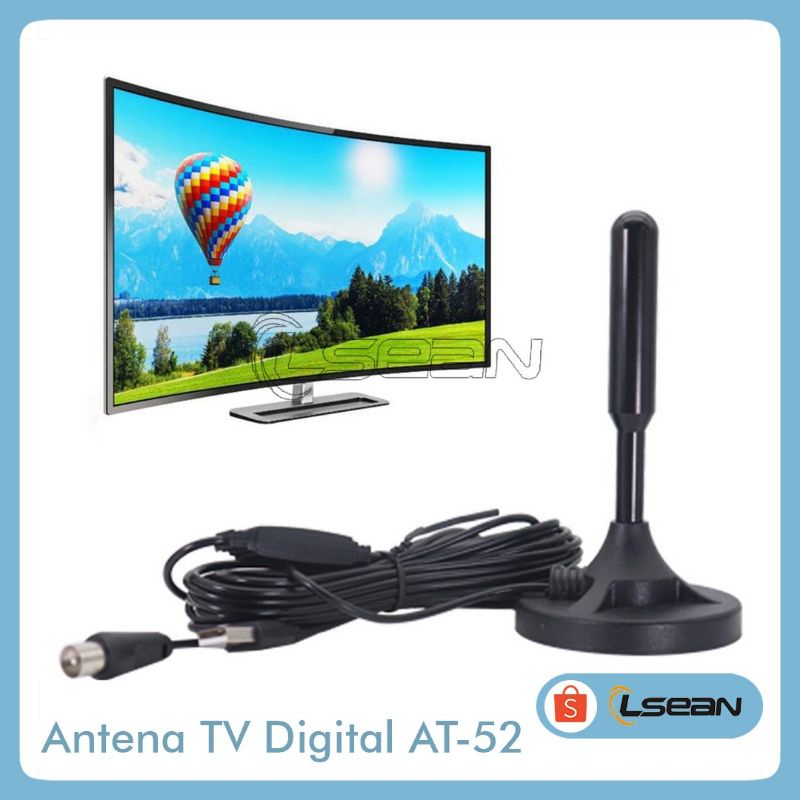 Antena TV DIGITAL DVB T2 AT-052 AT-053